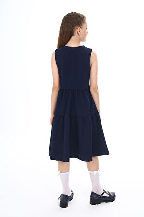 Toontoy Kız Çocuk Okul Elbise