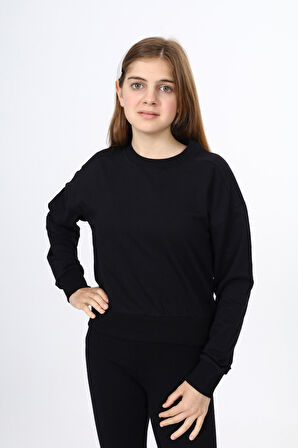 Toontoy Kız Çocuk Okul Sweatshirt