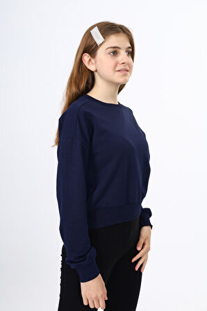 Toontoy Kız Çocuk Okul Sweatshirt