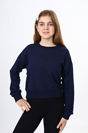 Toontoy Kız Çocuk Okul Sweatshirt