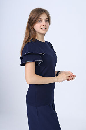 Toontoy Kız Çocuk Okul Tişört