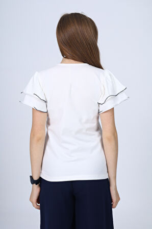 Toontoy Kız Çocuk Okul Tişört