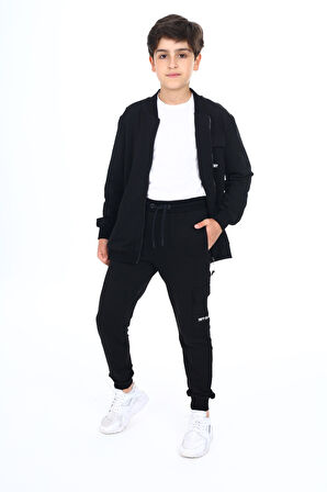 Toontoy Erkek Çocuk Okul Baskılı Eşofman Takım