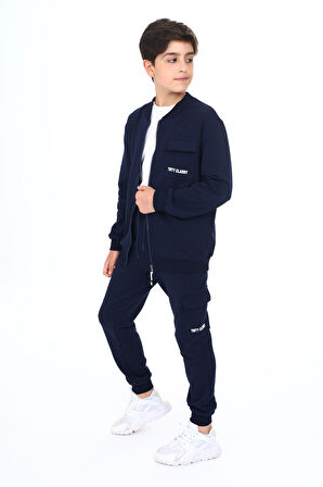 Toontoy Erkek Çocuk Okul Baskılı Eşofman Takım