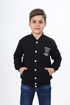 Toontoy Erkek Çocuk Okul Nakışlı Hırka