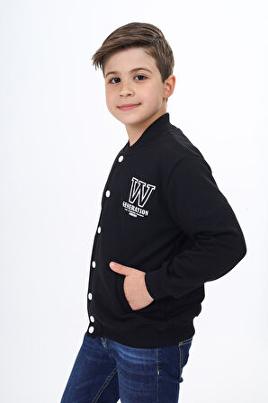 Toontoy Erkek Çocuk Okul Nakışlı Hırka