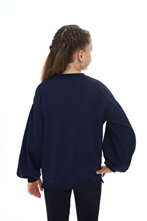 Toontoy Kız Çocuk Okul Sweatshirt