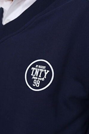 Toontoy Erkek Çocuk Okul Baskılı Sweatshirt