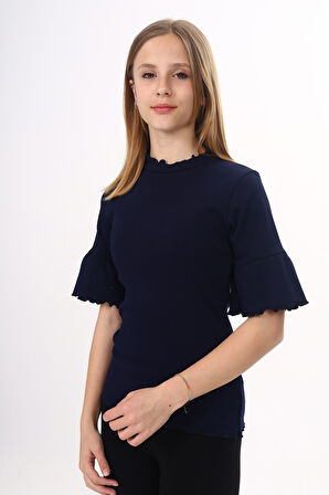 Toontoy Kız Çocuk Okul Tişört