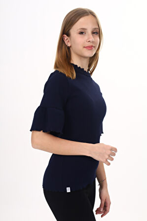 Toontoy Kız Çocuk Okul Tişört