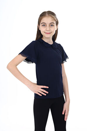 Toontoy Kız Çocuk Okul Tişört