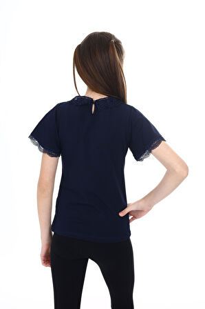 Toontoy Kız Çocuk Okul Tişört