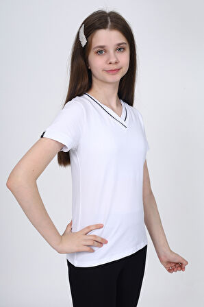 Toontoy Kız Çocuk Okul Tişört