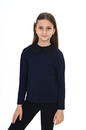 Toontoy Kız Çocuk Okul Tişört