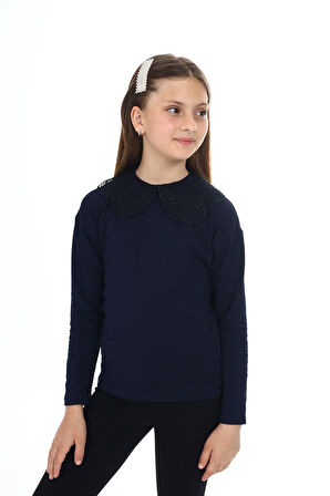 Toontoy Kız Çocuk Okul Tişört