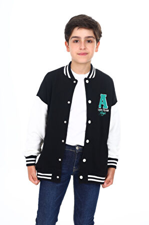 Toontoy Erkek Çocuk Baskılı Kolej Hırka