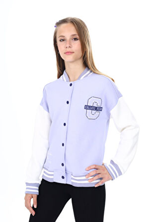 Toontoy Kız Çocuk Nakışlı Kolej Hırka