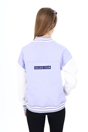 Toontoy Kız Çocuk Nakışlı Kolej Hırka