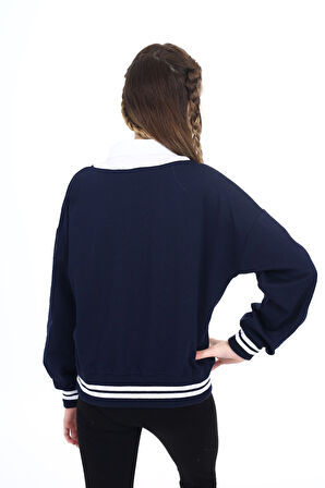 Toontoy Kız Çocuk Okul Sweatshirt