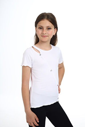 Toontoy Kız Çocuk Okul Tişört