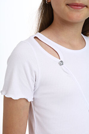 Toontoy Kız Çocuk Okul Tişört