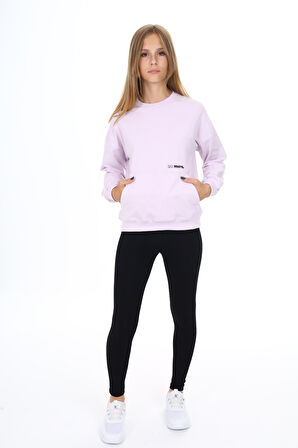 Toontoy Kız Çocuk Nakışlı Taytlı Takım