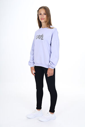 Toontoy Kız Çocuk Nakışlı Taytlı Takım