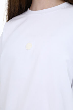 Toontoy Kız Çocuk Armalı Tişört