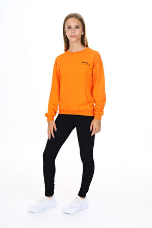 Toontoy Kız Çocuk Baskılı Taytlı Takım