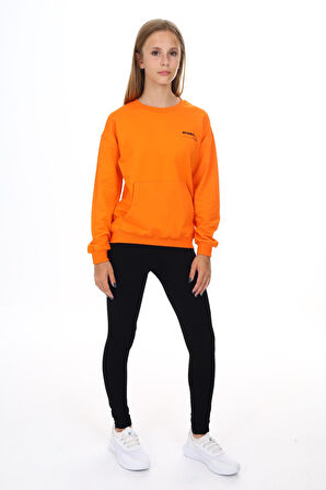 Toontoy Kız Çocuk Baskılı Taytlı Takım