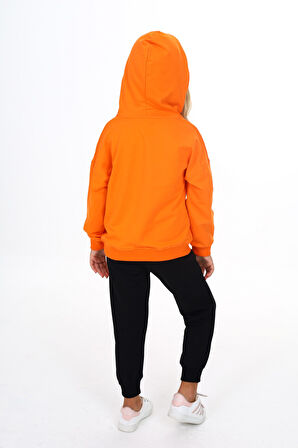 Toontoy Kız Çocuk Baskılı Eşofman Takım