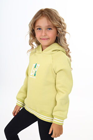 Toontoy Kız Çocuk Baskılı Sweatshirt