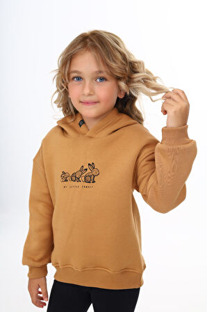 Toontoy Kız Çocuk Baskılı Sweatshirt