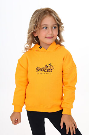 Toontoy Kız Çocuk Baskılı Sweatshirt