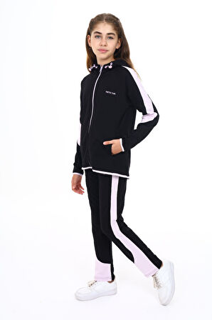 Toontoy Kız Çocuk Baskılı Eşofman Takım