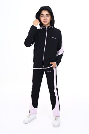 Toontoy Kız Çocuk Baskılı Eşofman Takım