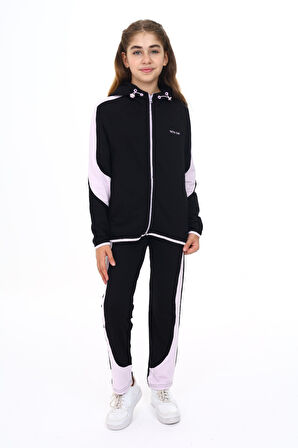 Toontoy Kız Çocuk Baskılı Eşofman Takım