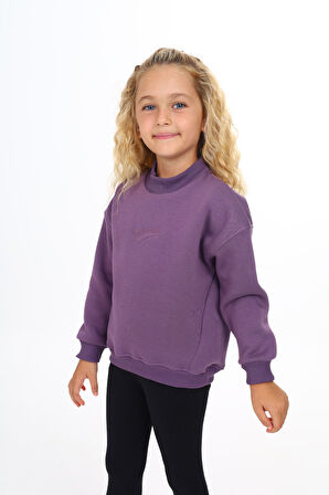 Toontoy Kız Çocuk Nakışlı Sweatshirt