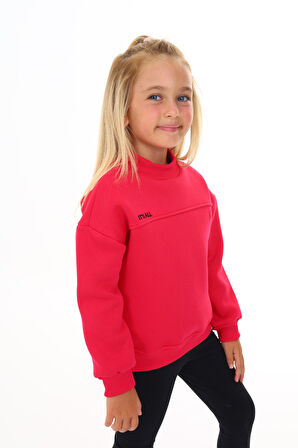 Toontoy Kız Çocuk Nakışlı Sweatshirt
