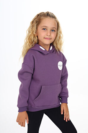 Toontoy Kız Çocuk Baskılı Sweatshirt