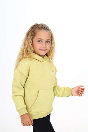 Toontoy Kız Çocuk Baskılı Sweatshirt