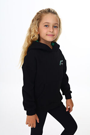 Toontoy Kız Çocuk Baskılı Sweatshirt