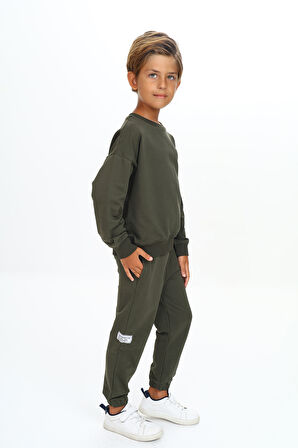 Toontoy Erkek Çocuk Armalı Eşofman Takım