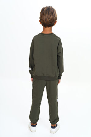 Toontoy Erkek Çocuk Armalı Eşofman Takım