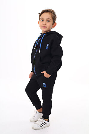 Toontoy Erkek Çocuk Nakışlı Eşofman Takım