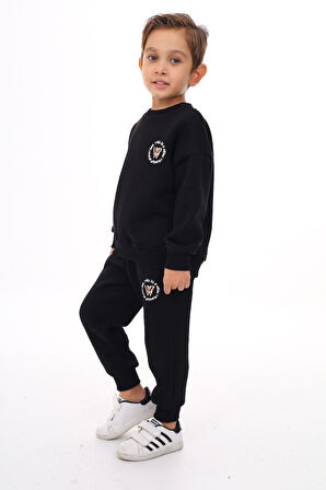 Toontoy Erkek Çocuk Nakışlı Eşofman Takım