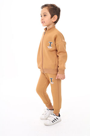 Toontoy Erkek Çocuk Nakışlı Eşofman Takım