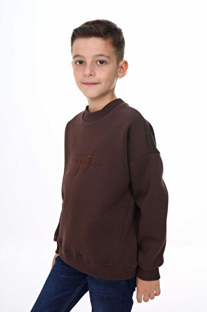 Toontoy Erkek Çocuk Nakışlı Sweatshirt