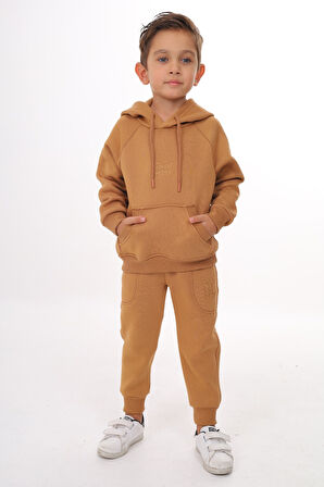 Toontoy Erkek Çocuk Nakışlı Eşofman Takım