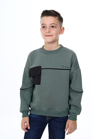 Toontoy Erkek Çocuk Baskılı Sweatshirt